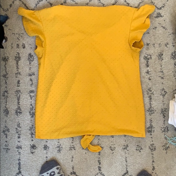 Tie front tee shirt - Picture 5 of 6